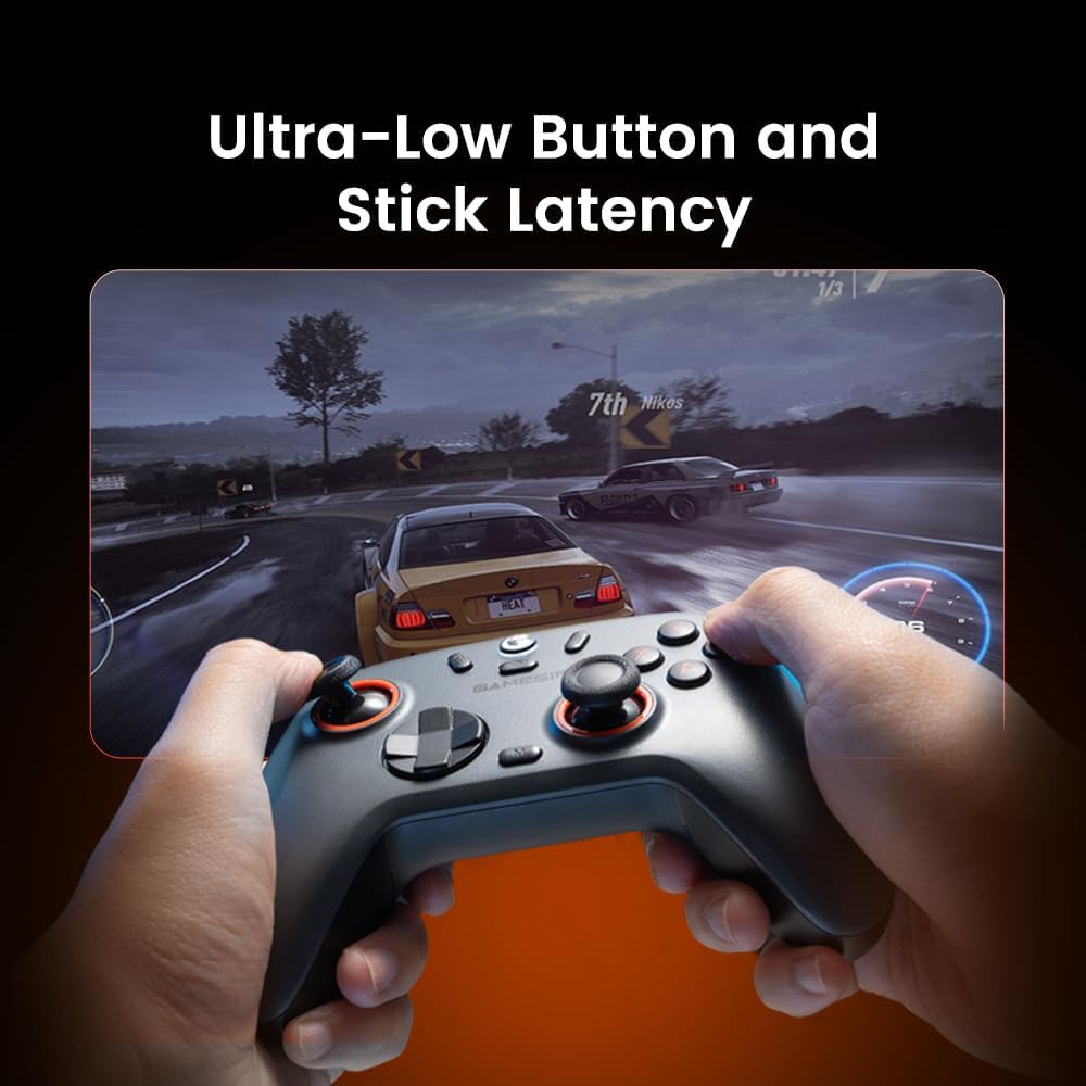 GameSir Nova Lite 2 Wireless PC Controller with Hall Effect Joysticks & Triggers, 2.4G & Wired 1000Hz Polling Rate, Remappable Buttons - Compatible with PC/Switch/Steam/Android (Grey) - Image 6